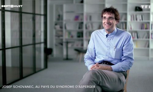 Illustration article Schovanec sur TF1: Autistan, chouette pays de gens bizarres 