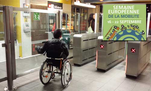 Illustration article Semaine mobilité Europe : se "bouger" pour le handicap ? 