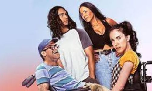 Affiche du film réunissant les 4 protagonistes.