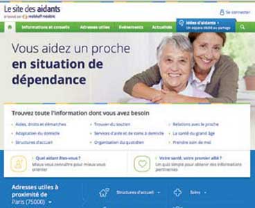 Illustration article Lancement d'un nouveau site pour les aidants !