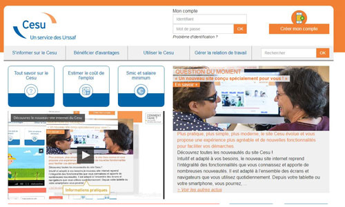 Illustration article Particuliers-employeurs : un site simplifié pour les Cesu