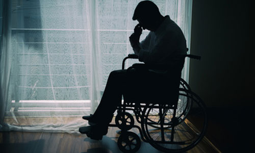Illustration article Solitude : la double peine pour les personnes handicapées 