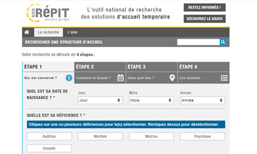 Besoin de répit : 20 000 accueils temporaires en ligne