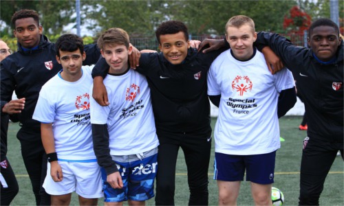 Illustration article Special Olympics/FC Metz : le handicap mental droit au but !