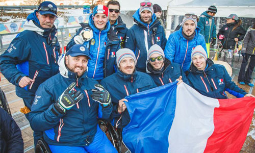 Illustration article La France 2ème au championnat du monde ski handisport	