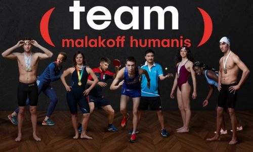Illustration article Team Malakoff Humanis 2023 : le sport adapté en force! 