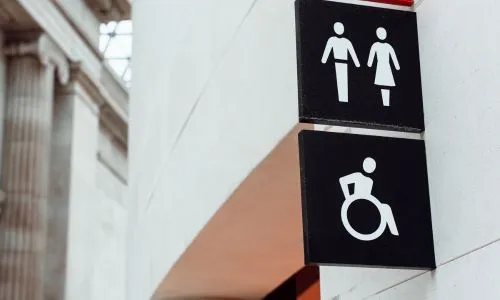 pictogramme toilettes PMR