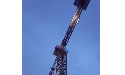 Illustration article Toulouse : à bout de souffle, une maman en haut d'une grue