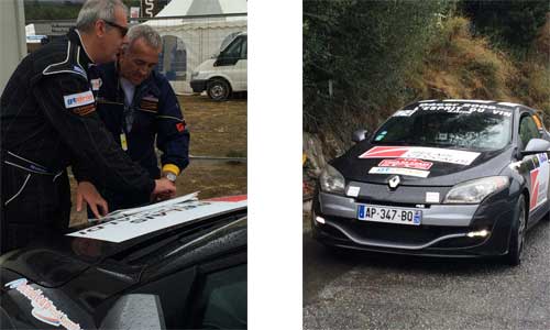 Illustration article Tour de Corse 2015, un pilote non-voyant au volant !