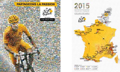 Illustration article Tour de France 2015 pour les amateurs aveugles