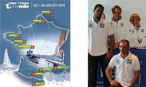 Illustration article Seguin, le seul skipper handi du Tour de France à la voile 