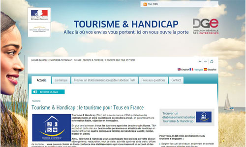 Un nouveau site Tourisme et handicap : 5 500 adresses !