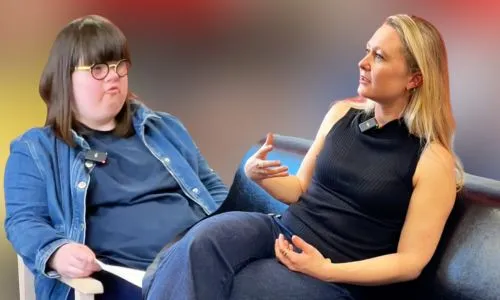 Jeanne et Alice Drisch lors de l&rsquo;interview