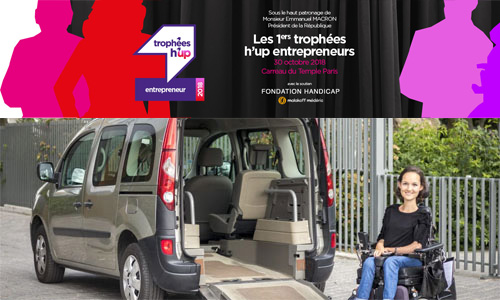 Les Trophées H'Up pour des chefs d'entreprise handicapés  