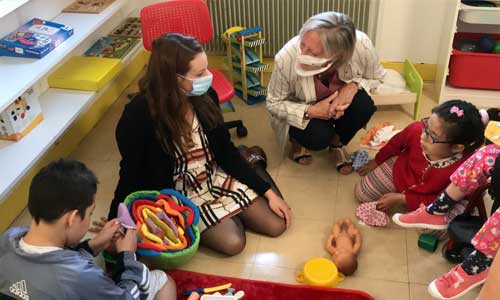 Illustration article  En France, l'école s'ouvre enfin aux enfants polyhandicapés