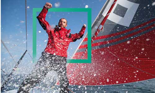 Illustration article Vendée Globe : Damien Seguin, une seule main et zéro limite