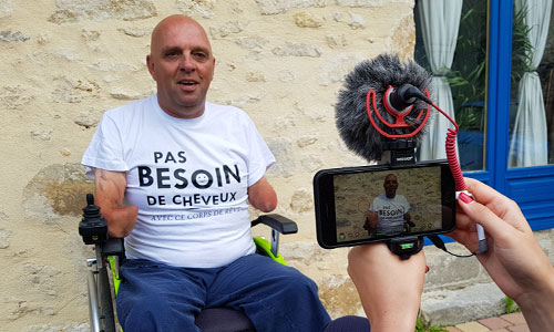 Vidéo : Philippe Croizon a un truc à vous dire ! Illustration article