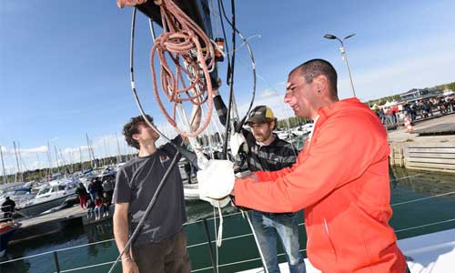 Damien Seguin : la Route du Rhum, son rêve de gosse