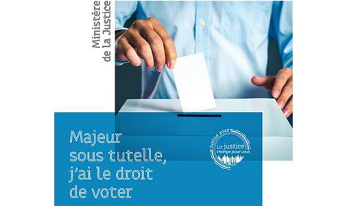 Vote des majeurs sous tutelle : s'inscrire jusqu'au 16 mai !