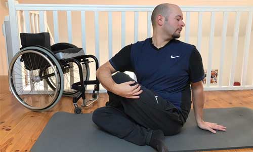 Illustration article Yoga : que des bienfaits en cas de handicap !