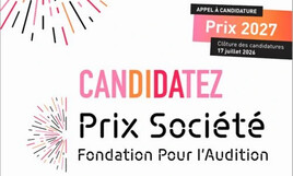 Prix audition et handicap : appel &agrave; candidatures