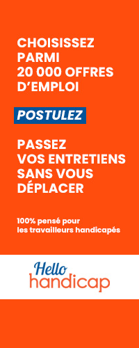Des milliers d'offres d'emploi et plus de 100 entreprsies sont sur Hello handicap 