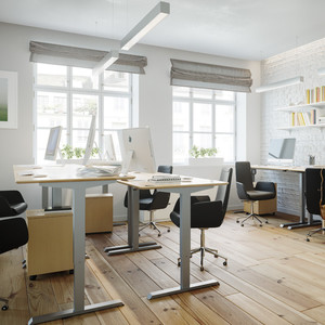 Image Postes de travail, bureaux et banques d'accueil