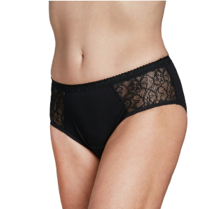 Culotte midi pour incontinence légère avec dentelle (image 1)