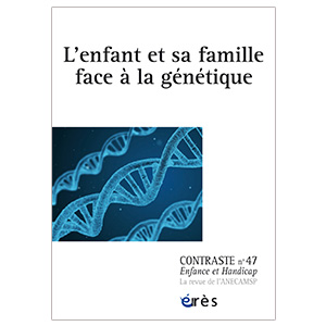 L'enfant et sa famille face à la génétique (image 1) 