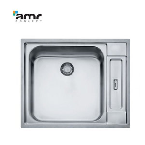 Evier inox à encastrer PMR+ (image 1)