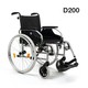 Fauteuil roulant manuel D200 et D200 30° (miniature 1) 