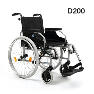 Fauteuil roulant manuel D200 et D200 30° (image 1) 