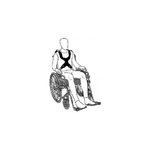 Harnais de maintien au fauteuil (image 1) - Cliquez pour la voir en plus grand, dans une nouvelle fenêtre. Harnais de maintien au fauteuil (image 1)