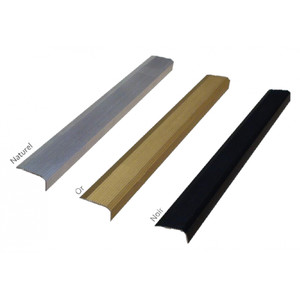 Lot de 5 nez de marches à visser en aluminium coloré (image 1)