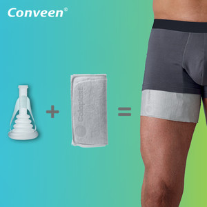 Solution Conveen® : étui pénien + poche à urine (image 1)
