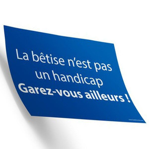Stickers à message pour les mauvais conducteurs (image 1) - Cliquez pour la voir en plus grand, dans une nouvelle fenêtre. Stickers à message pour les mauvais conducteurs (image 1)