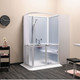 Cabine de douche intégrale accès en angle (miniature 2) 