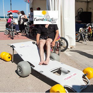 Transat de plage et piscine Tumboroller (image 2) 