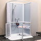 Cabine de douche intégrale accès en angle (miniature 3) 